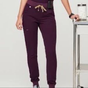 FIGS DEEP PURPLE ZAMORA JOGGER SMALL PETITE